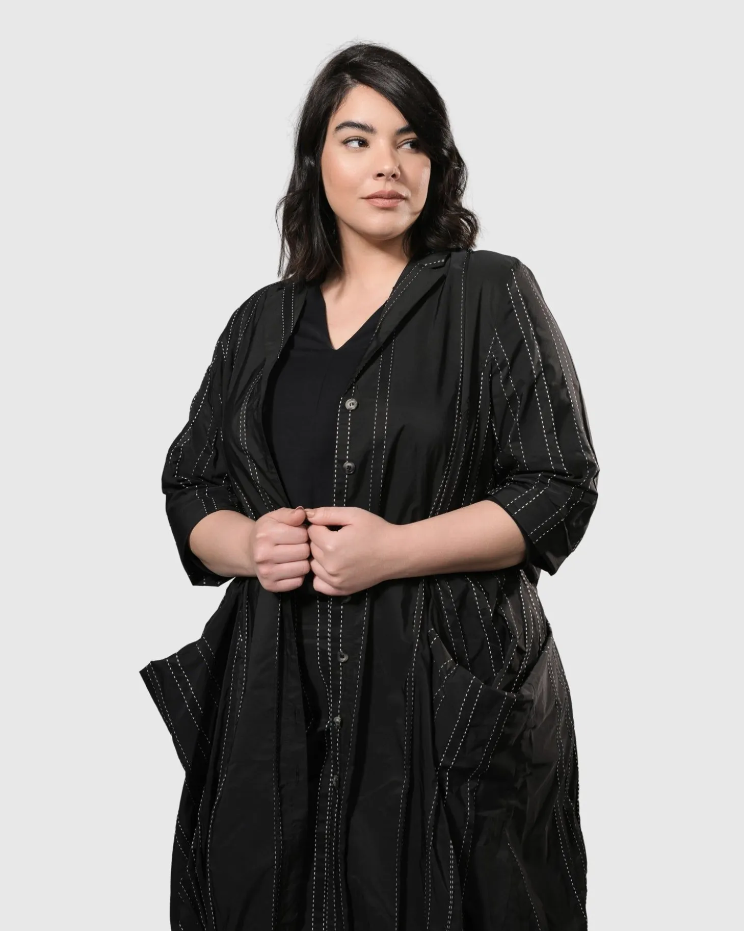 Women Alembika Urban Kylie Topstitched Blazer, Trails