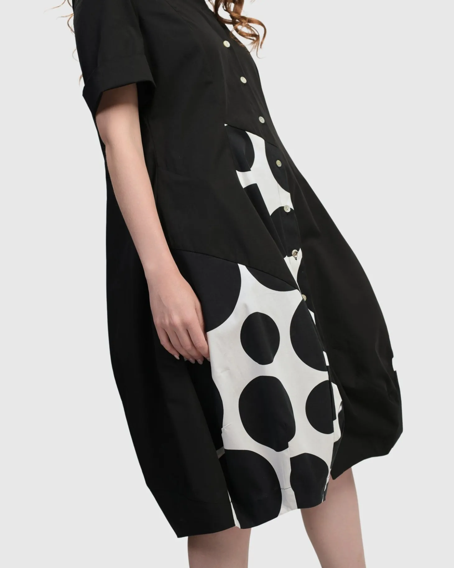 Women Alembika Urban Lafayette Wonderful Shirt Dress, Black