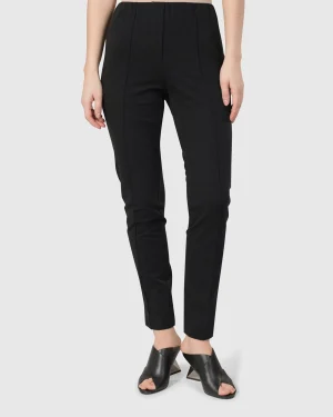 Women Alembika Urban Metropolitan Slim Trousers, Black