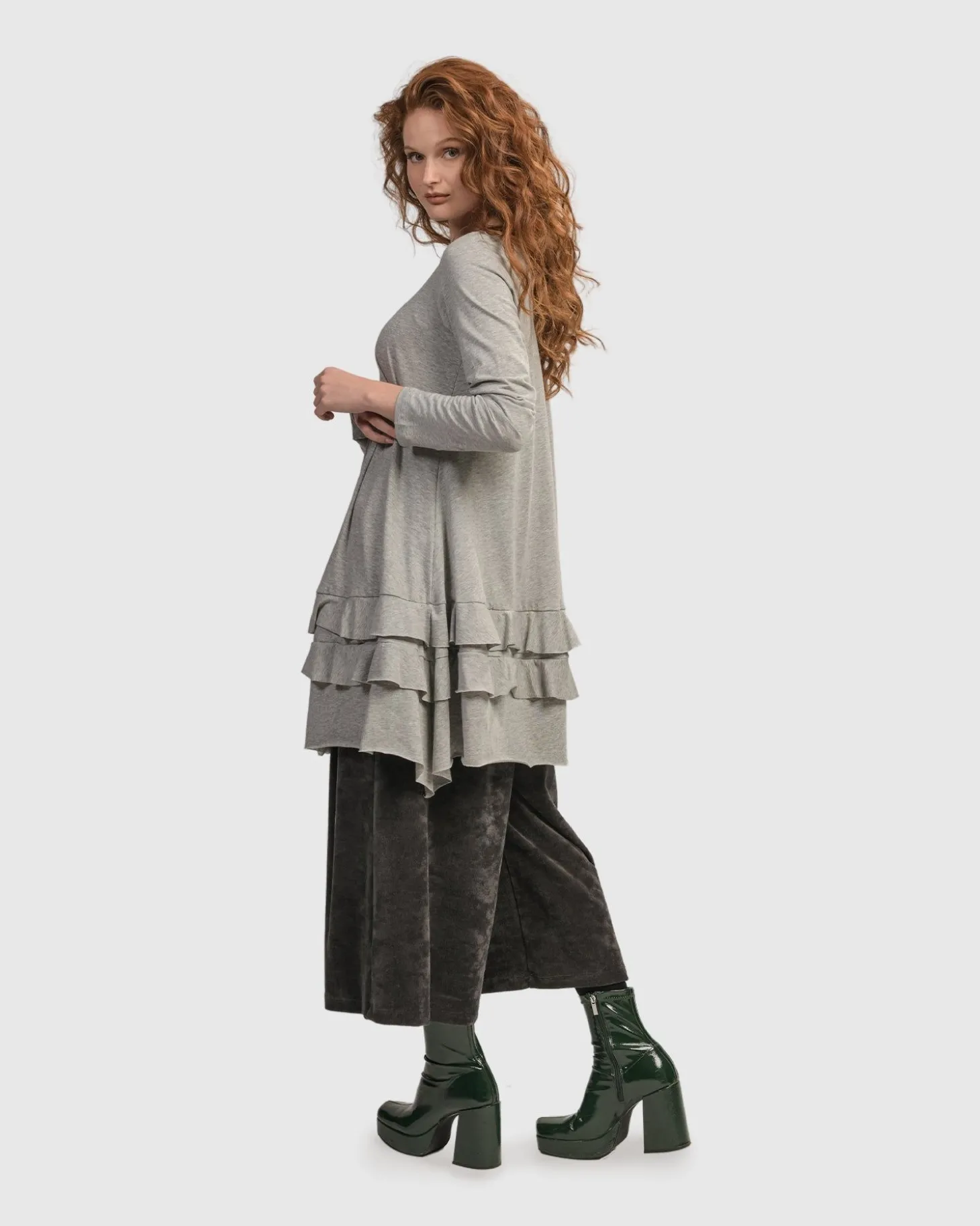 Women Alembika Urban Options Top, Gray