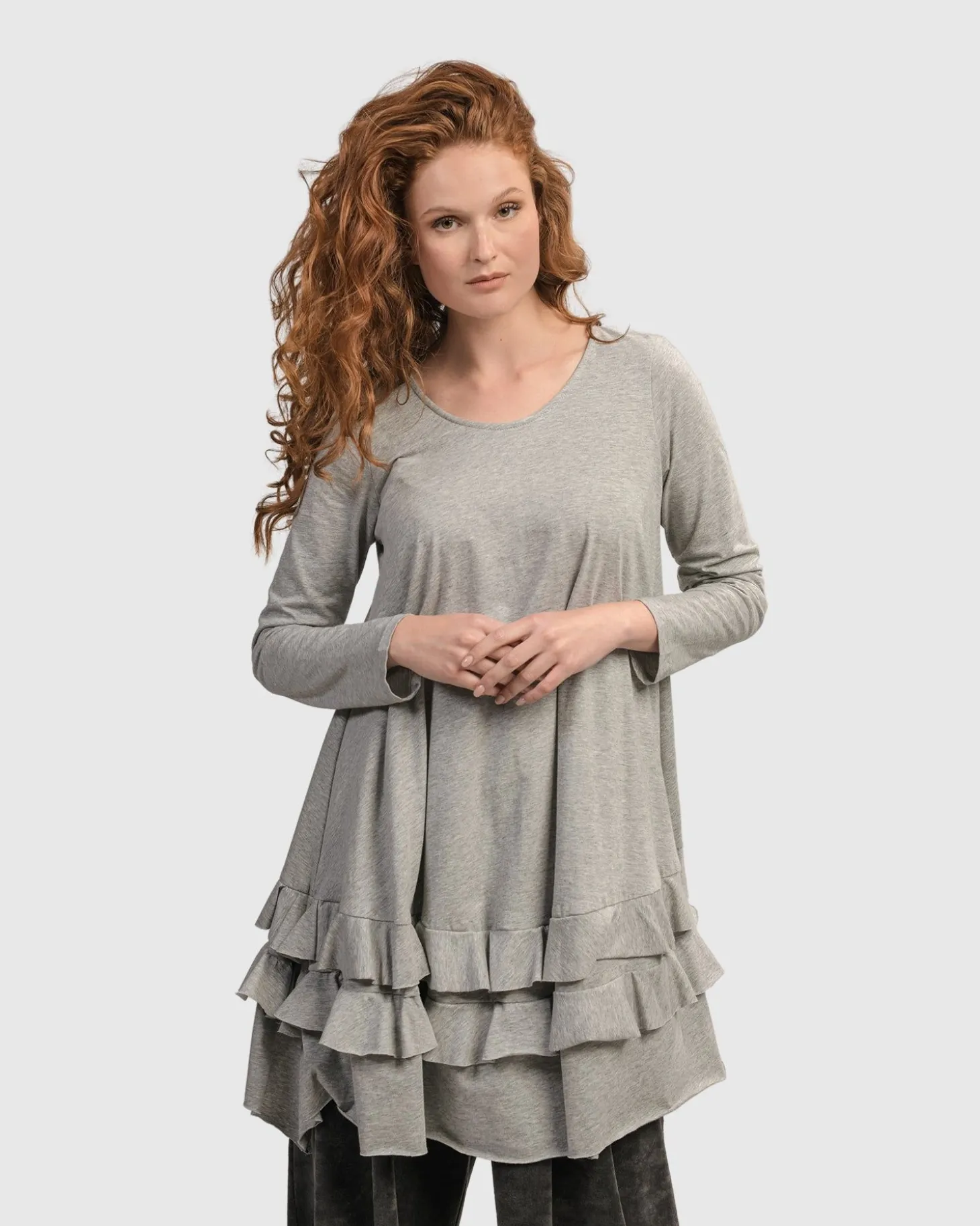 Women Alembika Urban Options Top, Gray