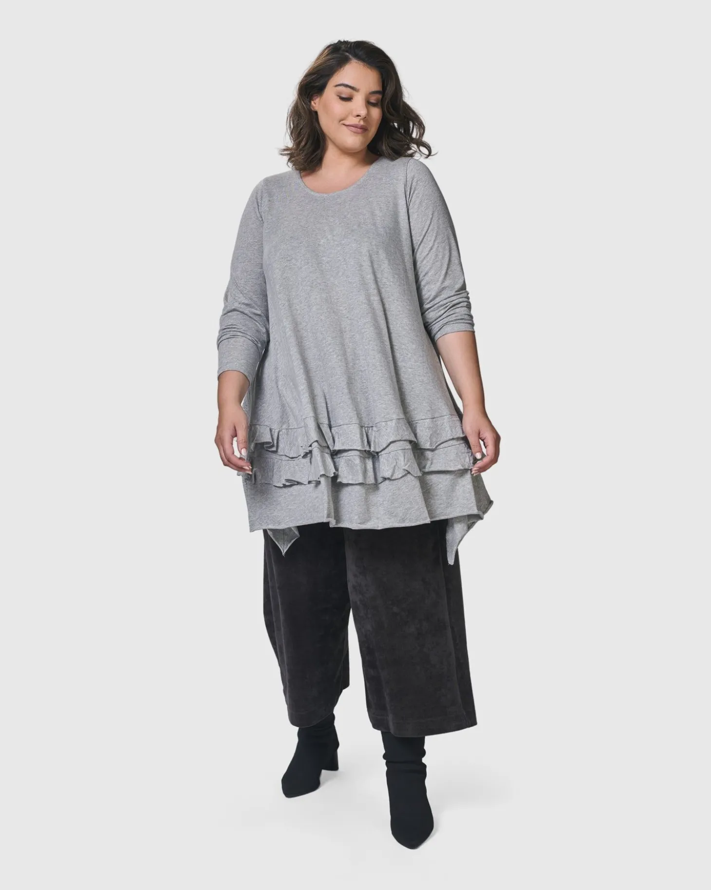 Women Alembika Urban Options Top, Gray