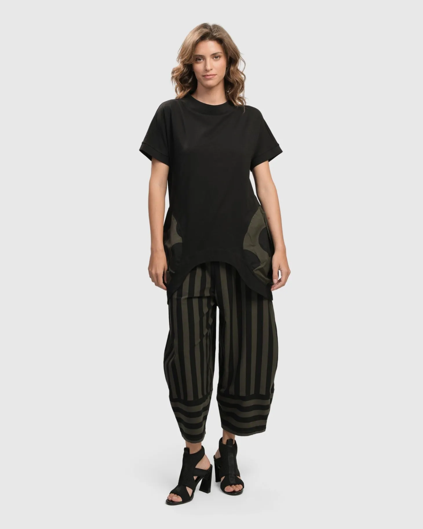 Women Alembika Urban Orion Lantern Pants, Khaki
