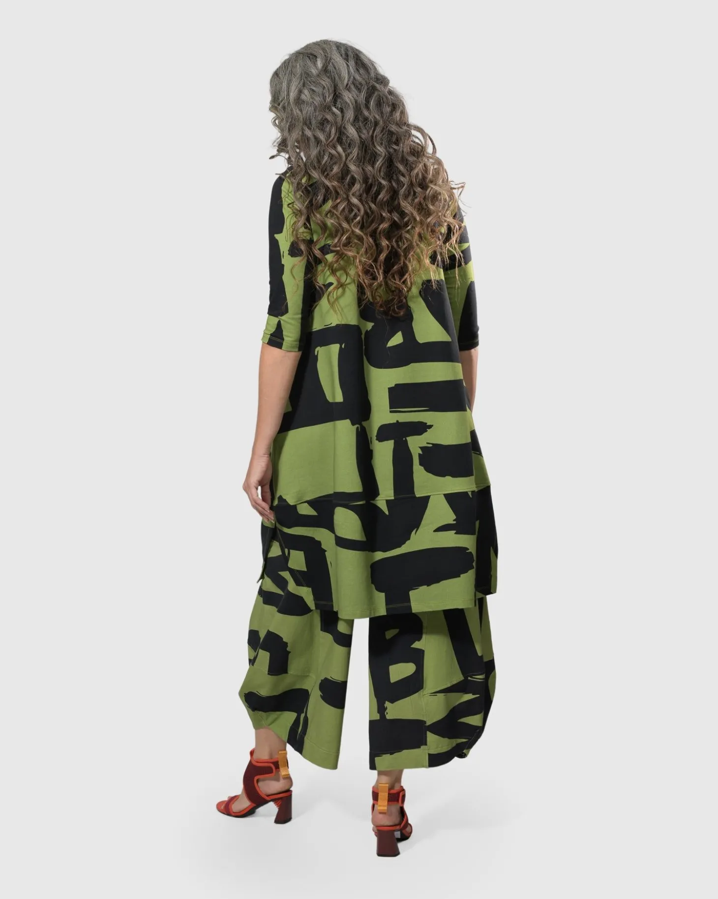 Women Alembika Urban Ripley Punto Pants, Green Marker