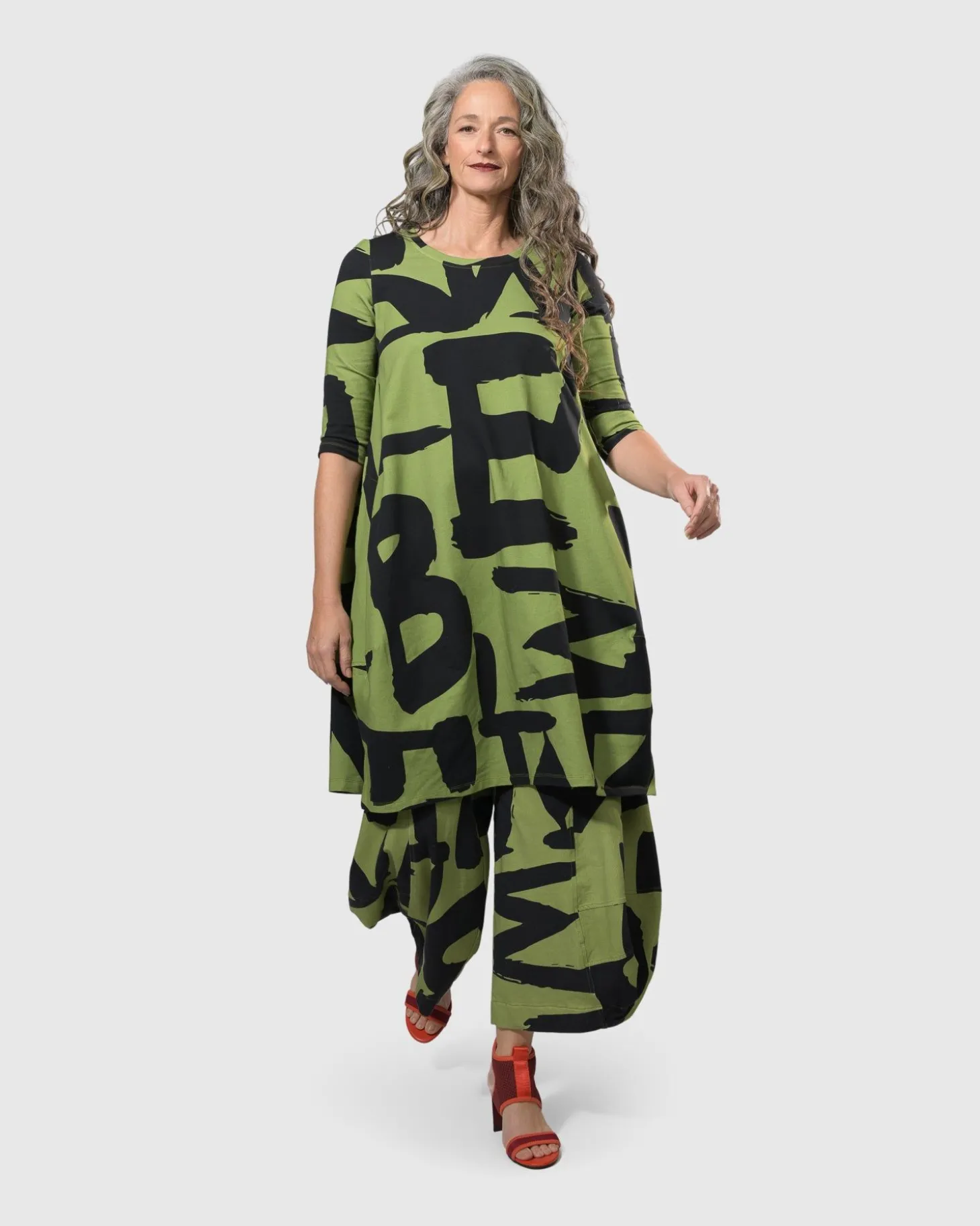 Women Alembika Urban Ripley Punto Pants, Green Marker