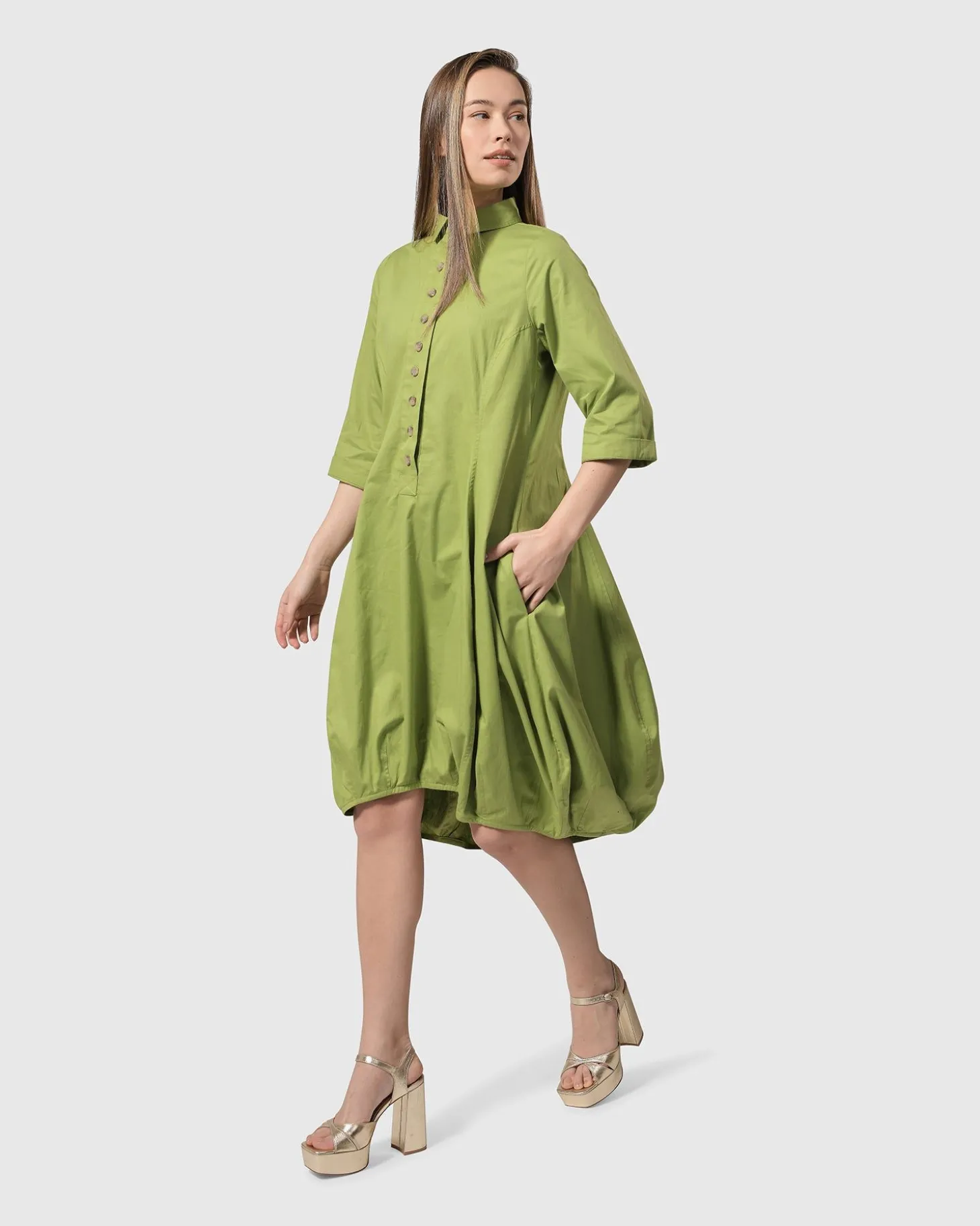 Women Alembika Urban Sheridan Wonderful Dress, Green