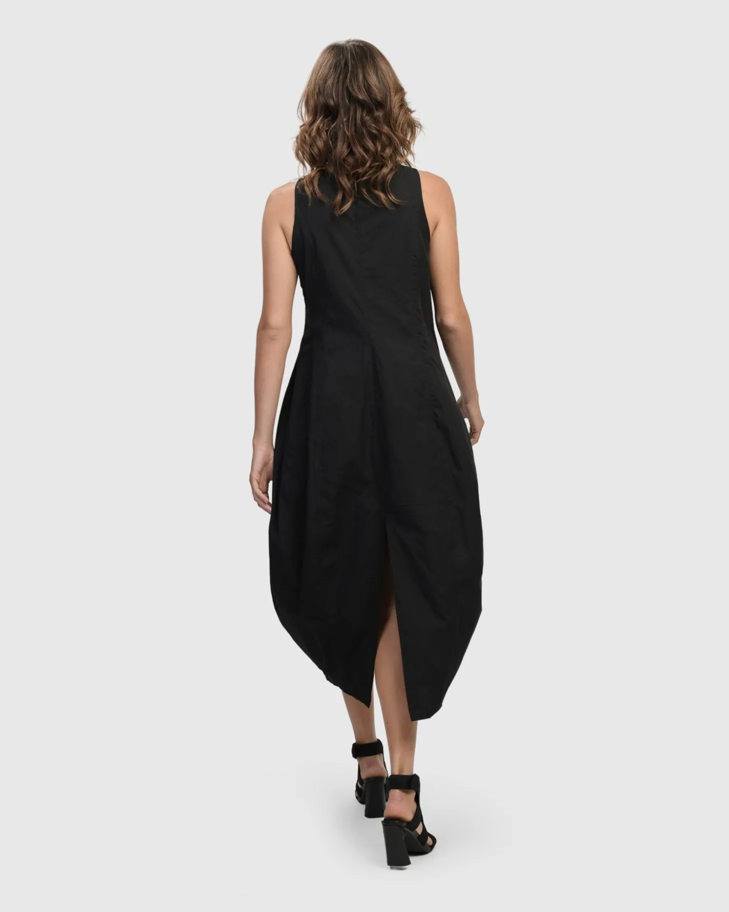 Women Alembika Urban Soho Sleeveless Cocoon Dress, Black
