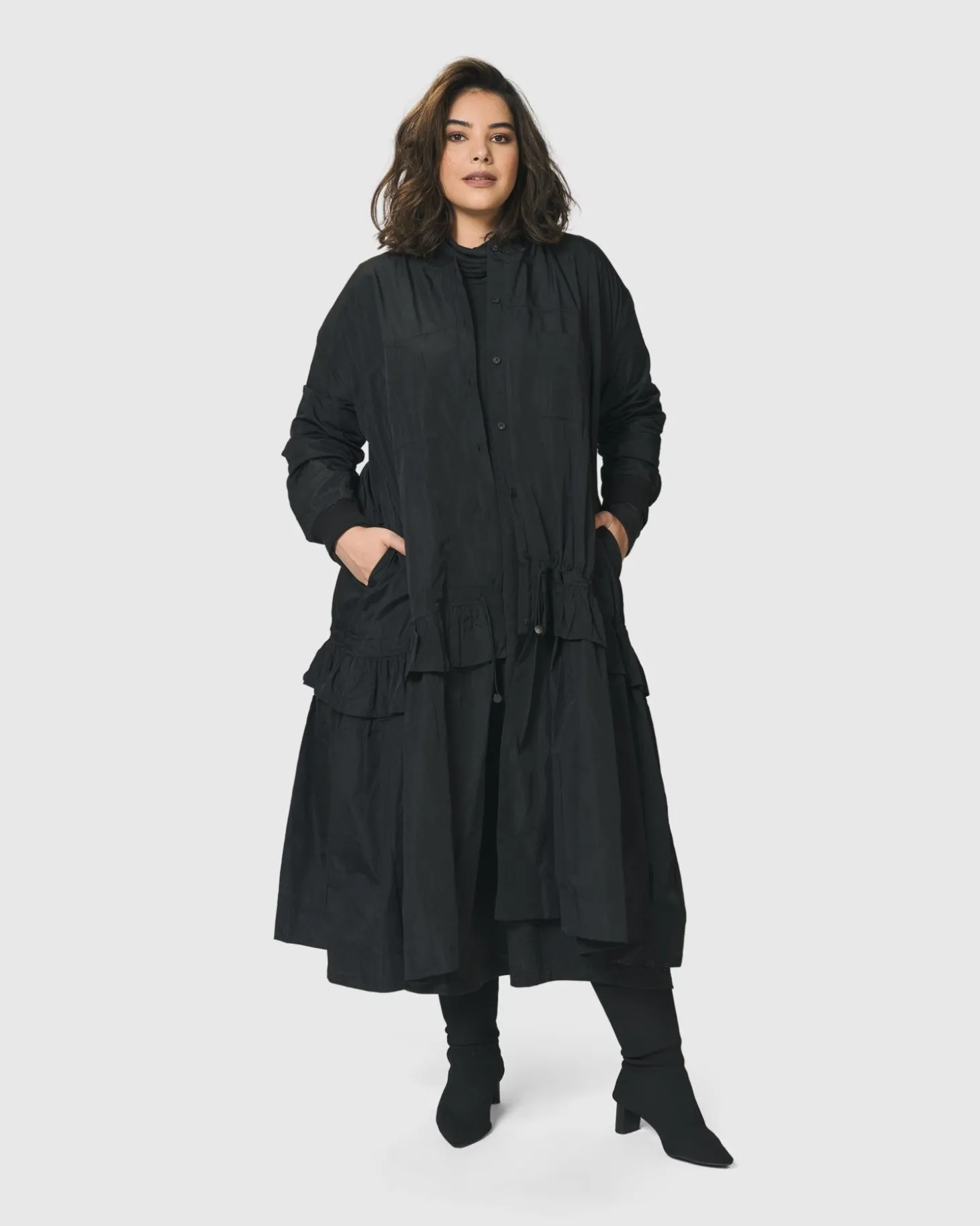 Women Alembika Urban Sporty Spice Coat Dress