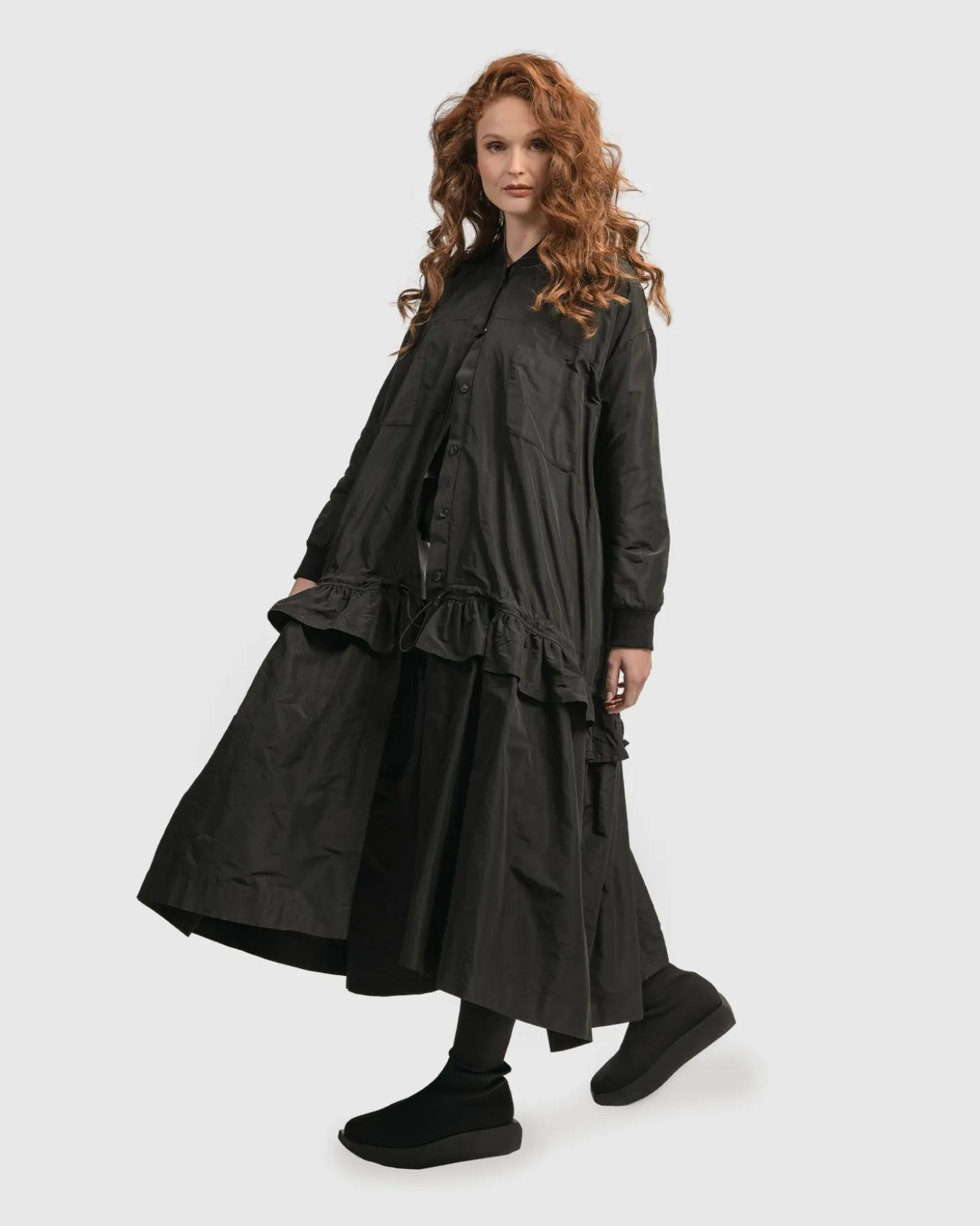 Women Alembika Urban Sporty Spice Coat Dress