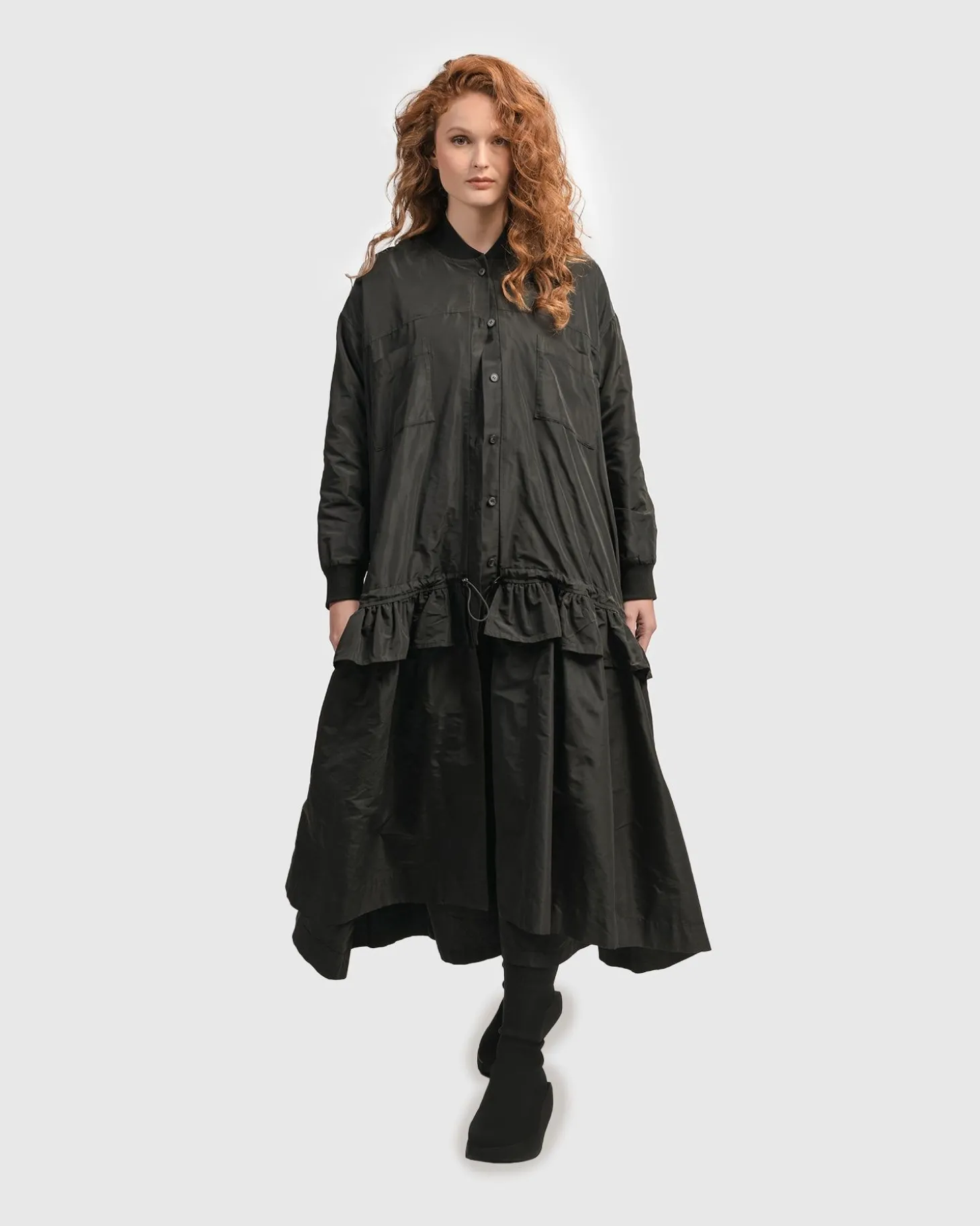 Women Alembika Urban Sporty Spice Coat Dress