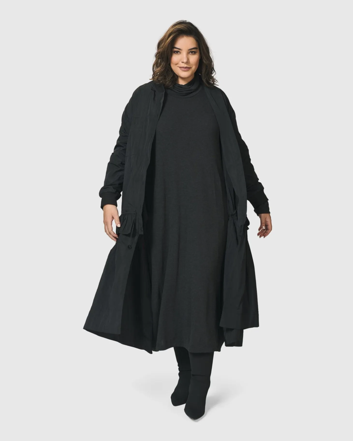 Women Alembika Urban Sporty Spice Coat Dress