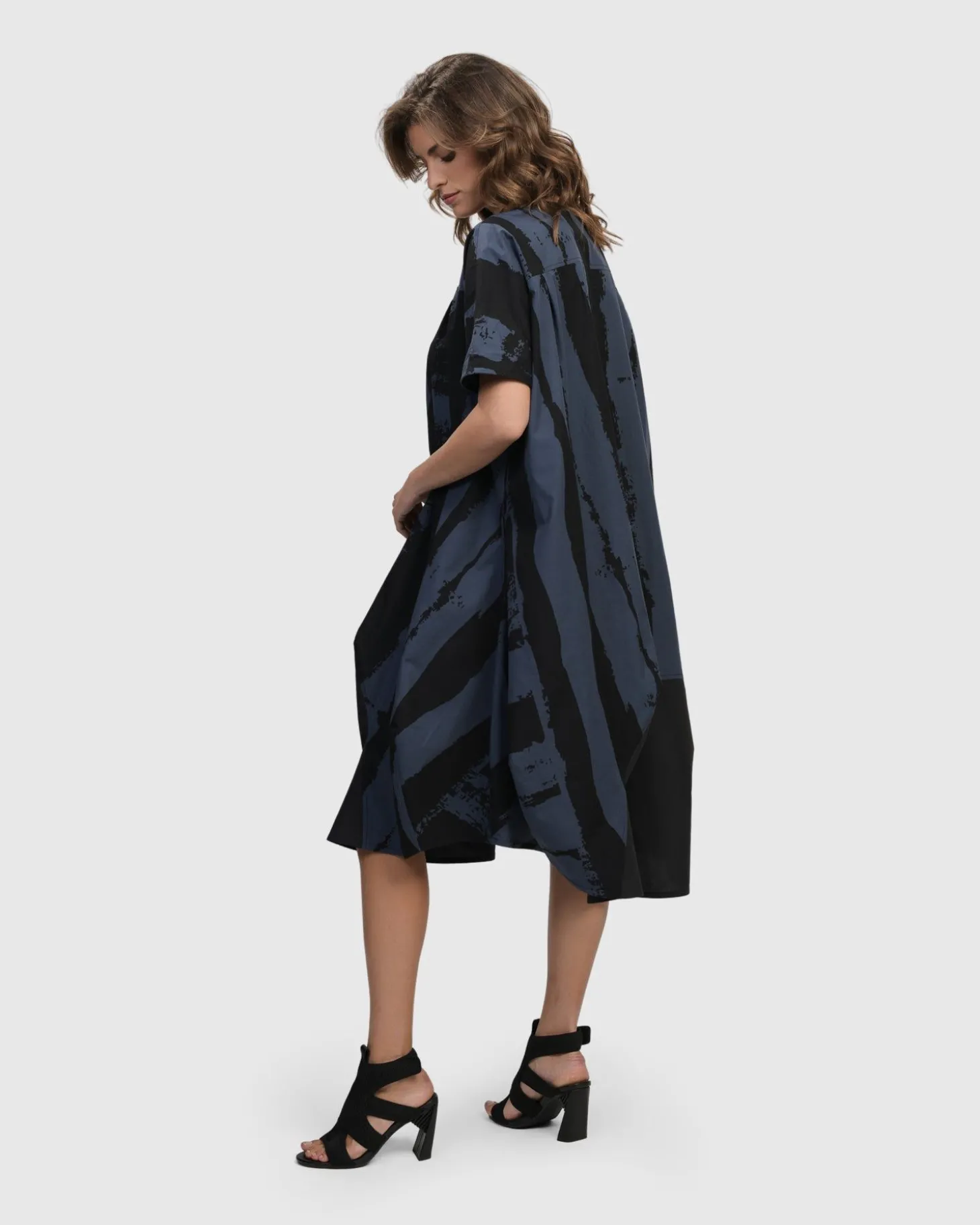 Women Alembika Urban Streets Muumuu Dress, Navy