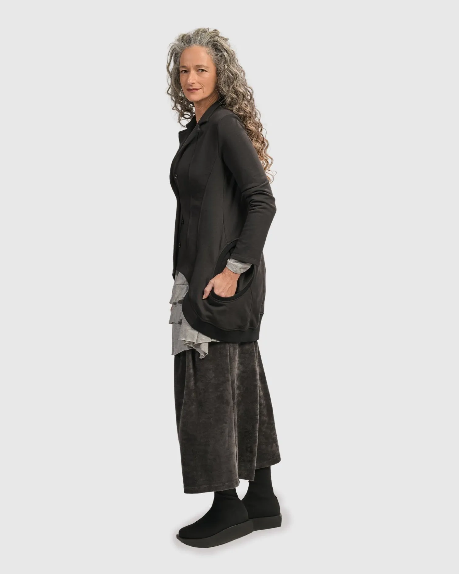 Women Alembika Urban Strut Ms Jacket, Black