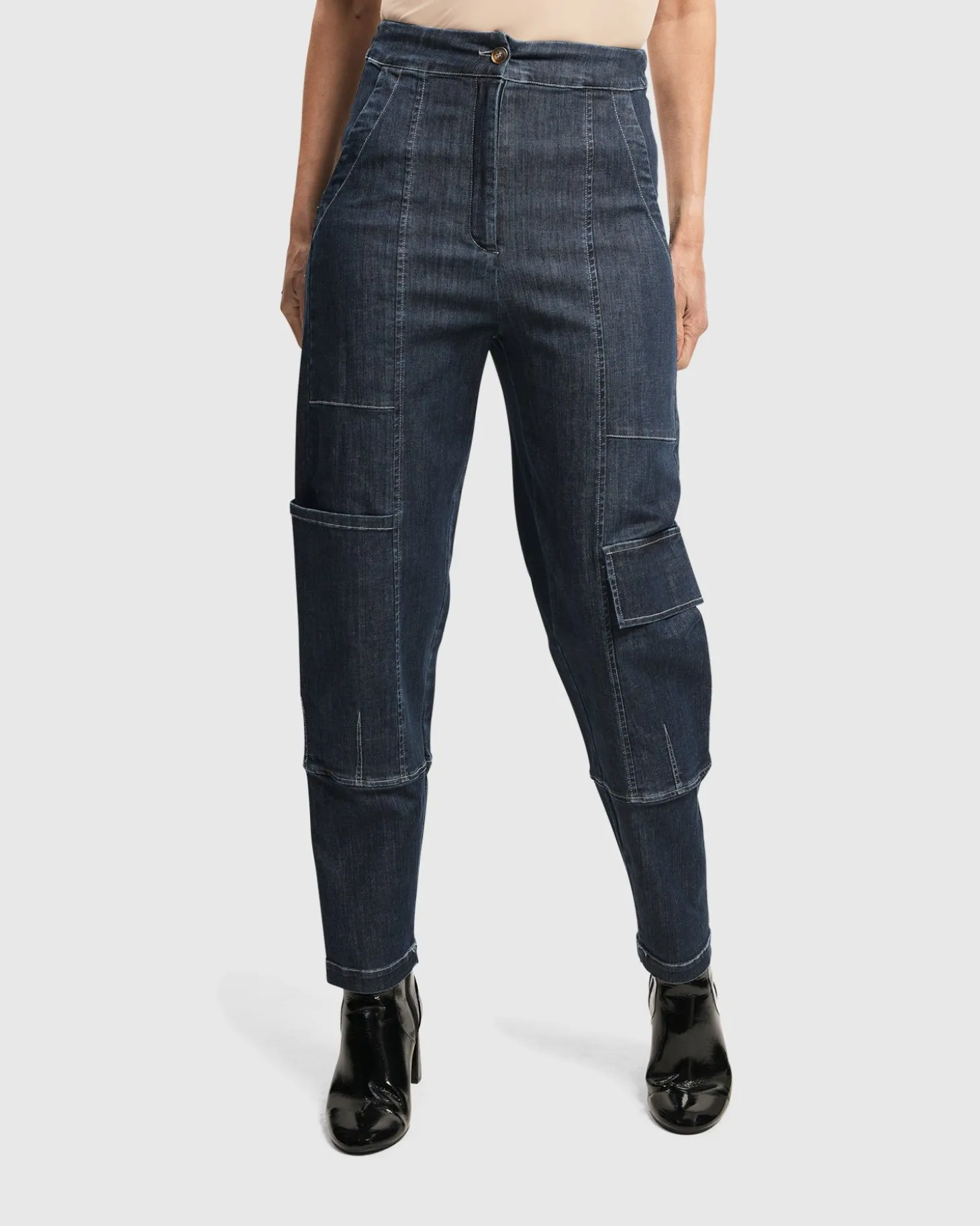 Women Alembika Urban Strut Pants, Denim