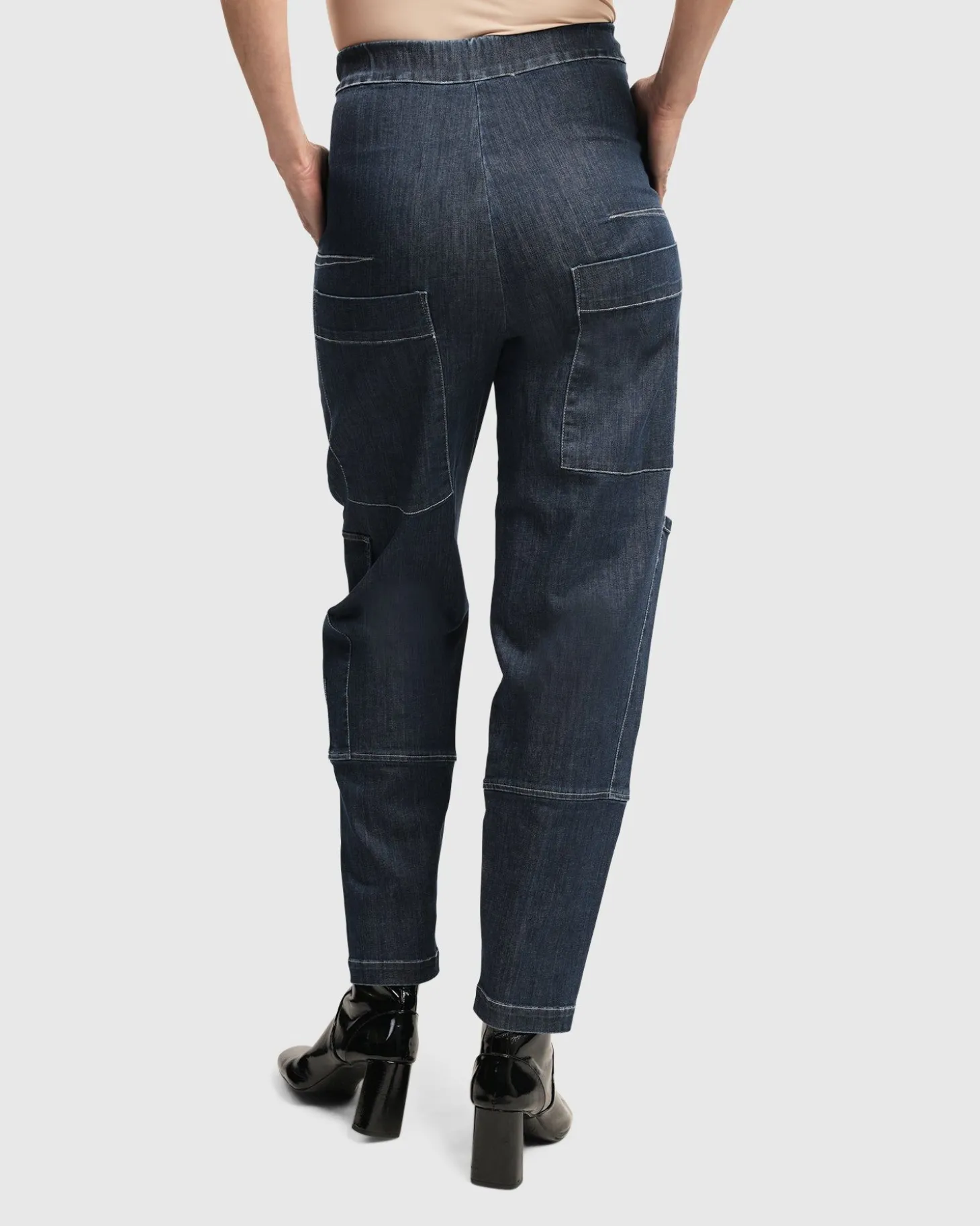 Women Alembika Urban Strut Pants, Denim