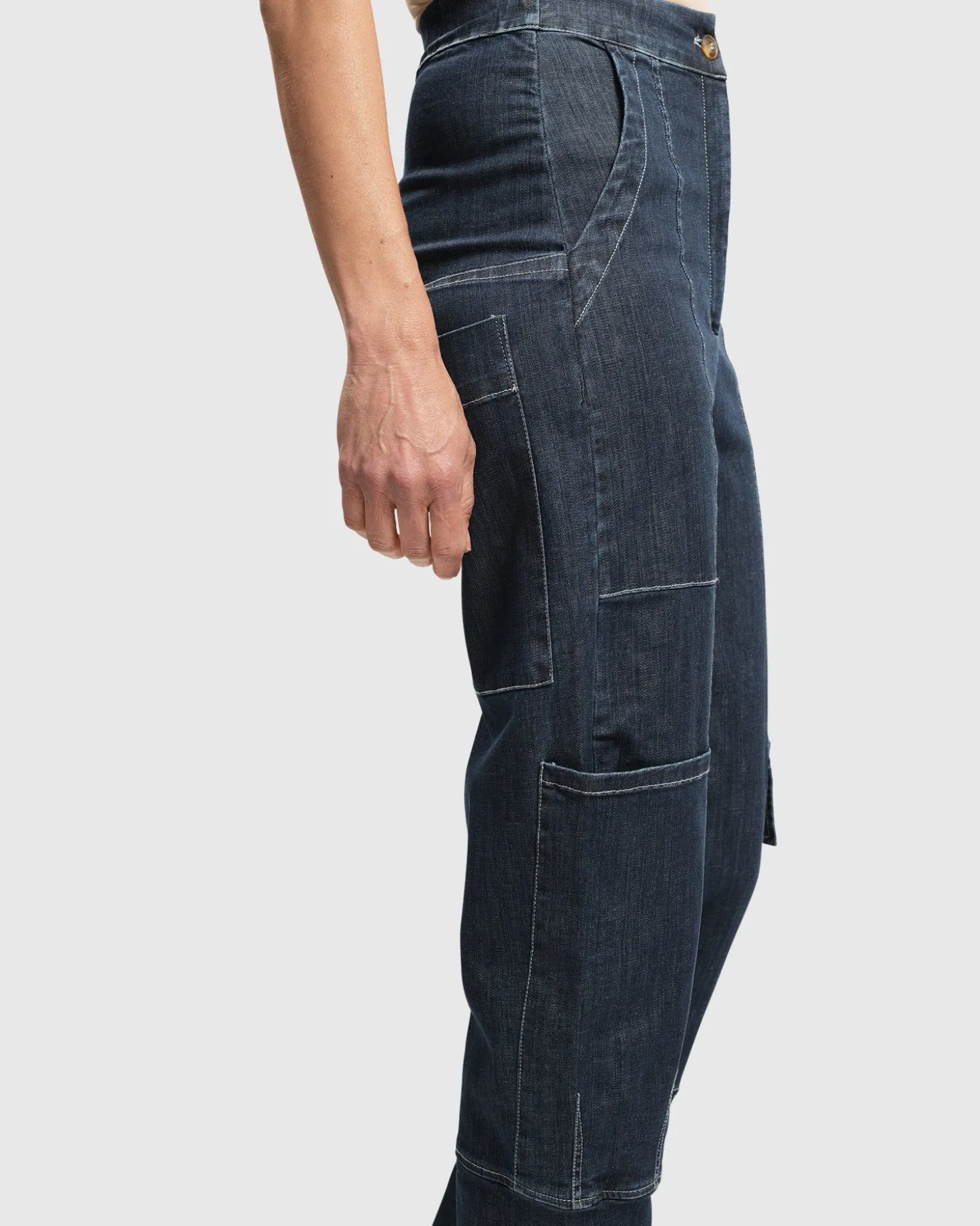 Women Alembika Urban Strut Pants, Denim