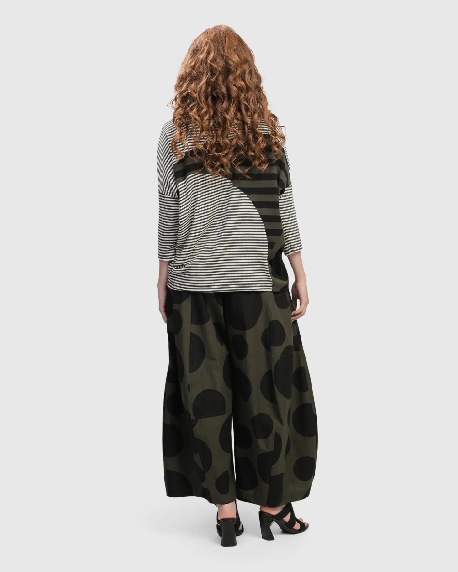 Women Alembika Urban Twister Top, Stripes