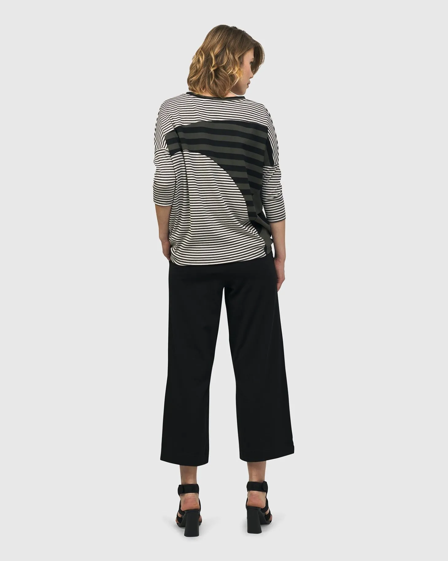 Women Alembika Urban Twister Top, Stripes