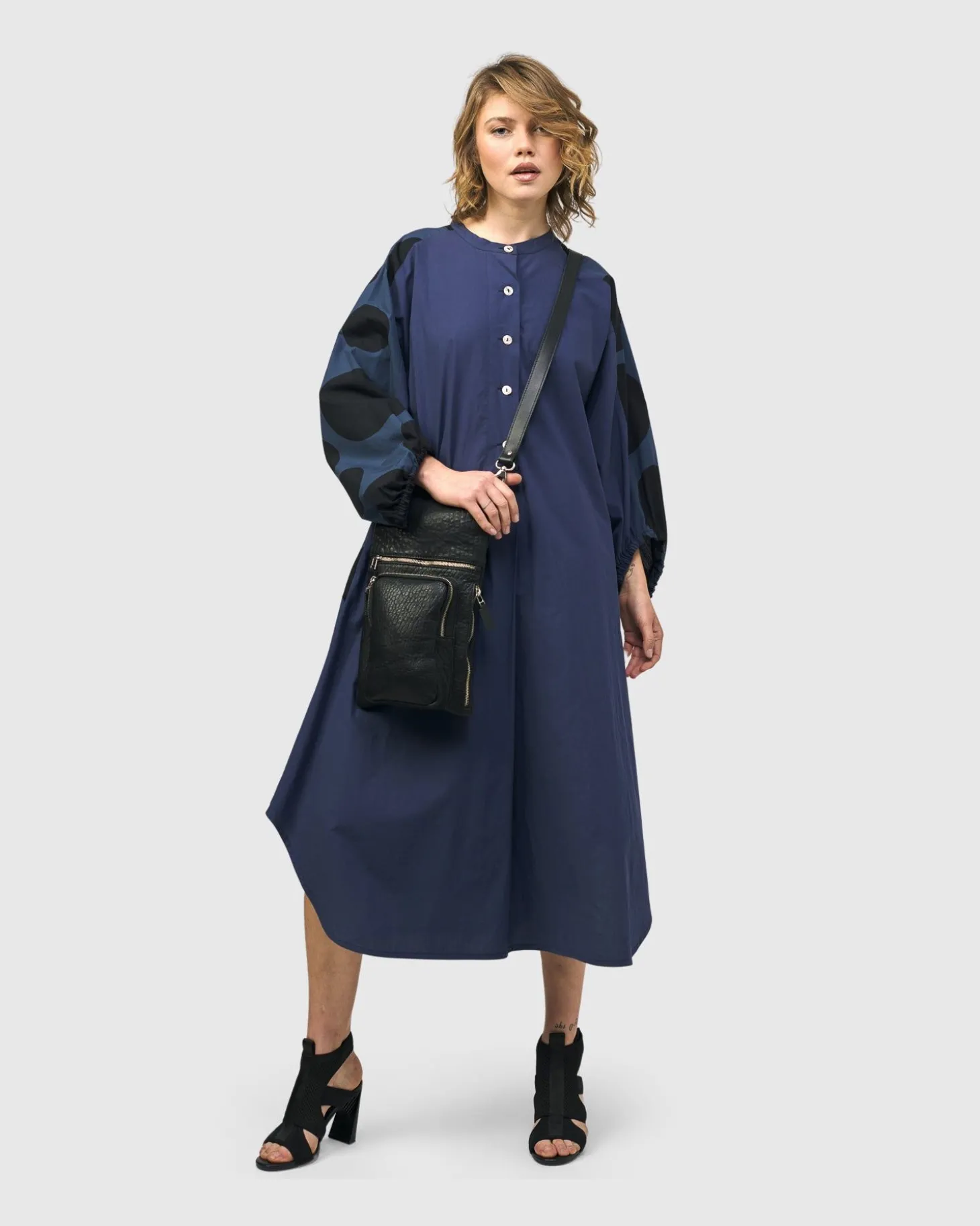 Women Alembika Urban Vista Caftan Dress, Navy