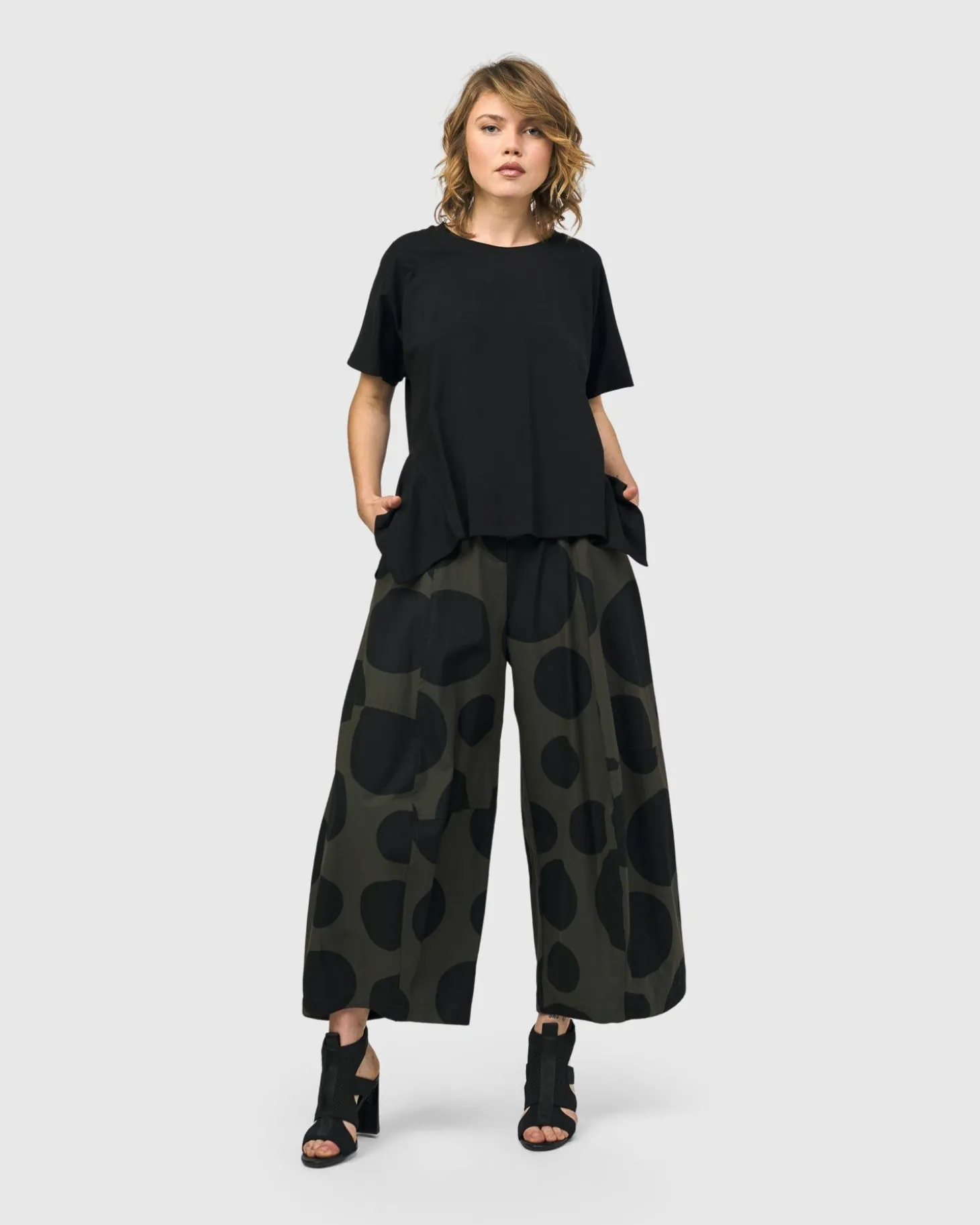 Women Alembika Urban Yamamoto Relaxed Top, Black