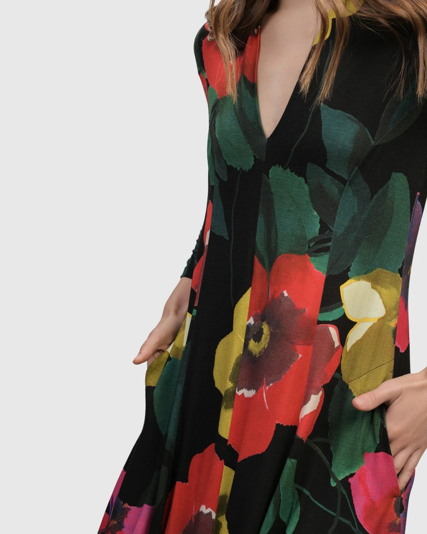 Women Alembika Valencia Cocoon Dress, Garden