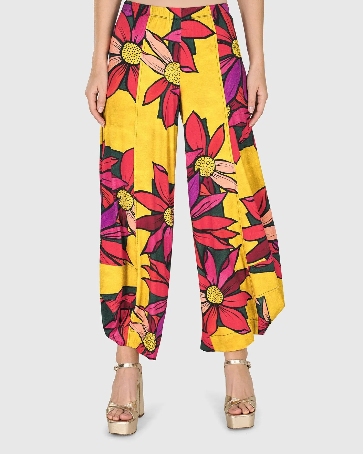 Women Alembika Wildflower Punto Pants, Bouquet